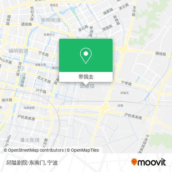 邱隘剧院-东南门地图