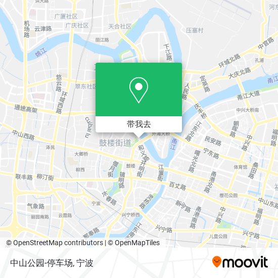 中山公园-停车场地图