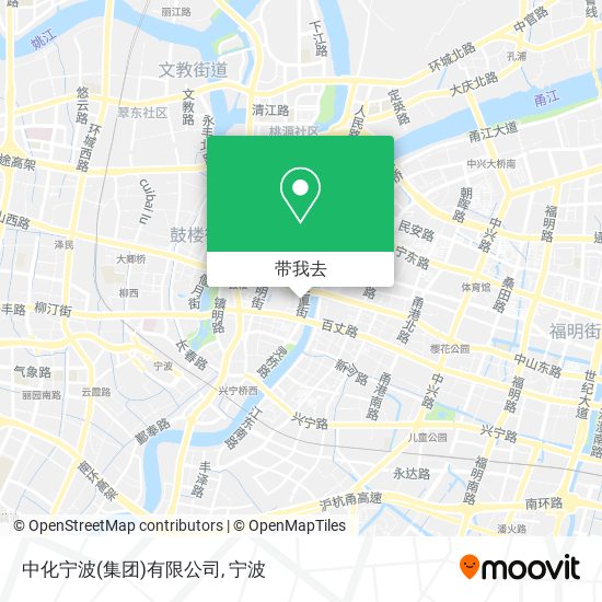 中化宁波(集团)有限公司地图