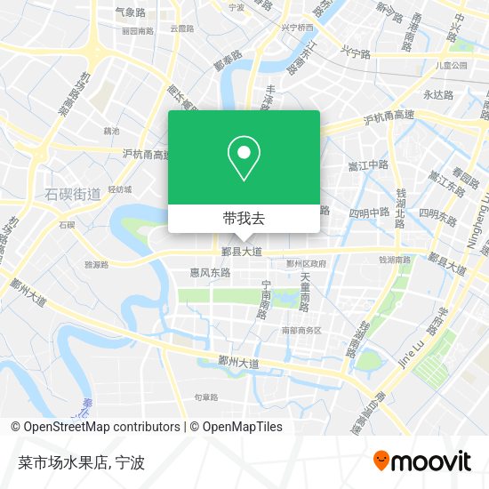 菜市场水果店地图