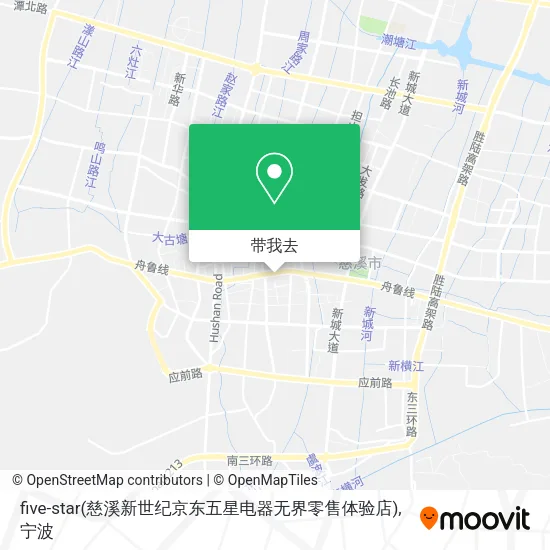 five-star(慈溪新世纪京东五星电器无界零售体验店)地图