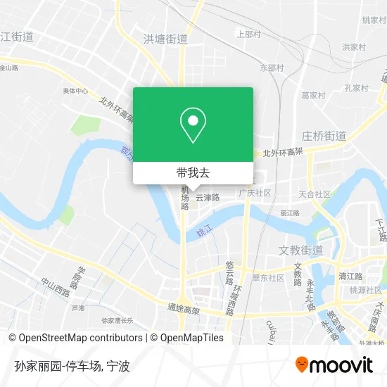 孙家丽园-停车场地图