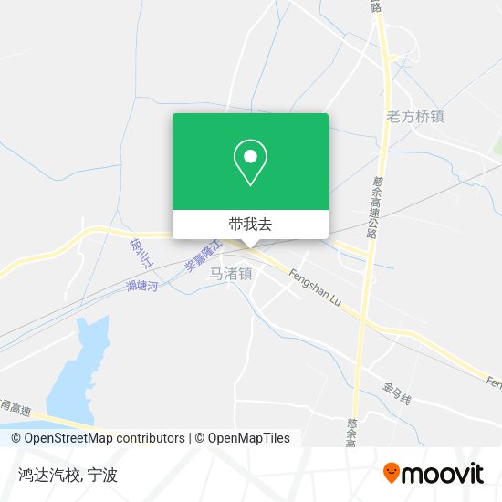 鸿达汽校地图