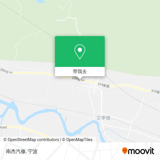 南杰汽修地图