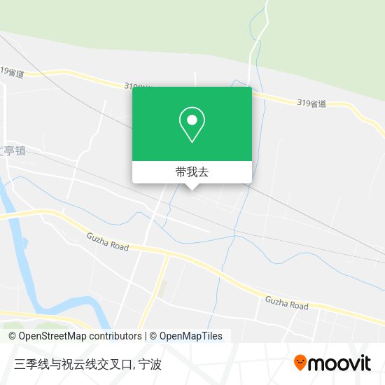 三季线与祝云线交叉口地图