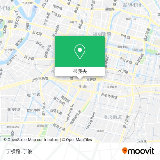 宁横路地图