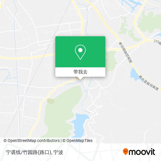 宁裘线/竹园路(路口)地图