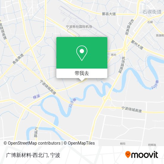 广博新材料-西北门地图