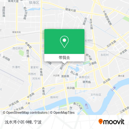 浅水湾小区-9幢地图
