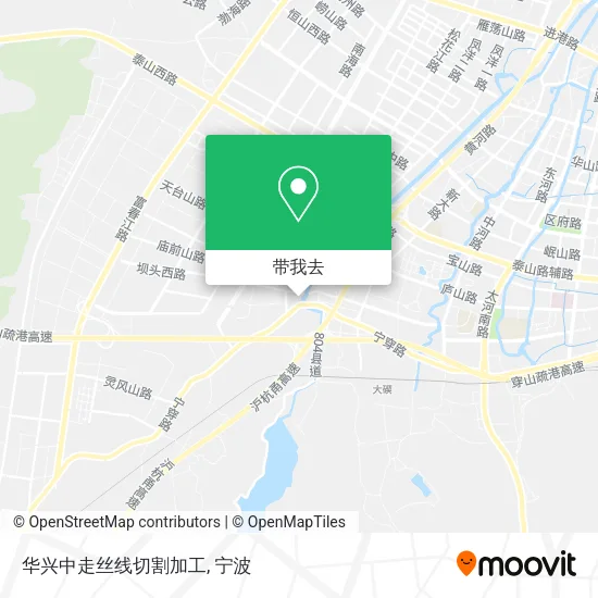 华兴中走丝线切割加工地图