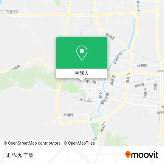 走马塘地图
