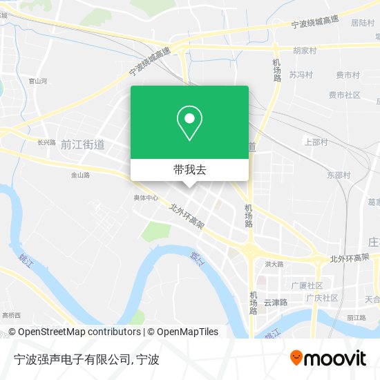 宁波强声电子有限公司地图