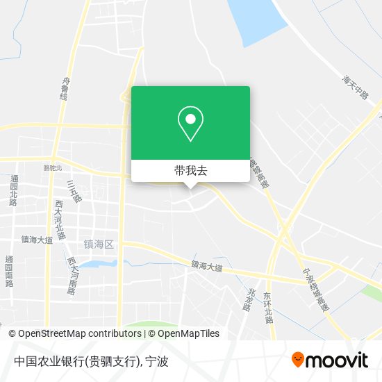 中国农业银行(贵驷支行)地图