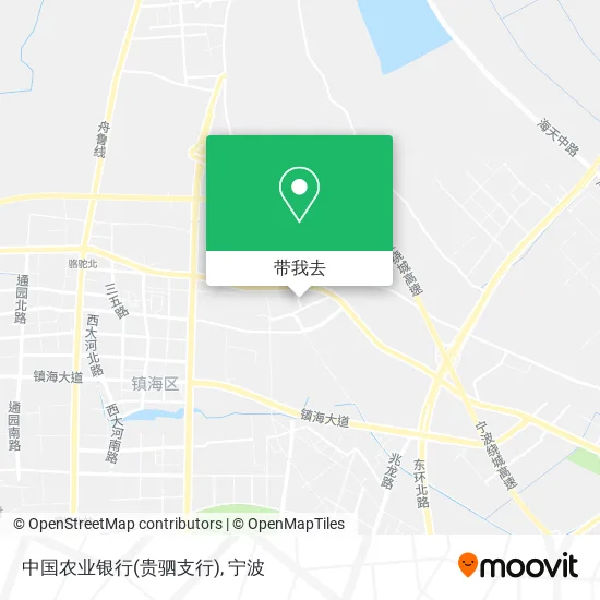 中国农业银行(贵驷支行)地图
