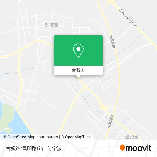 古狮路/昌明路(路口)地图