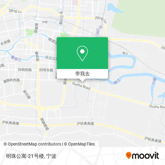 明珠公寓-21号楼地图