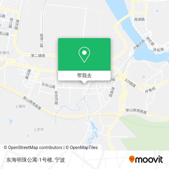 东海明珠公寓-1号楼地图
