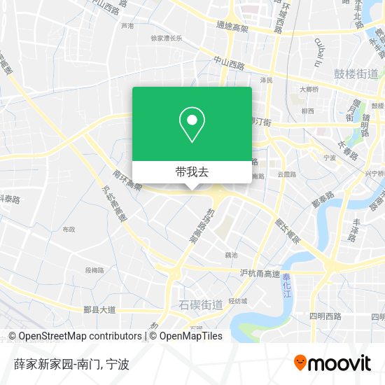 薛家新家园-南门地图