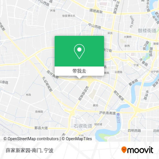 薛家新家园-南门地图