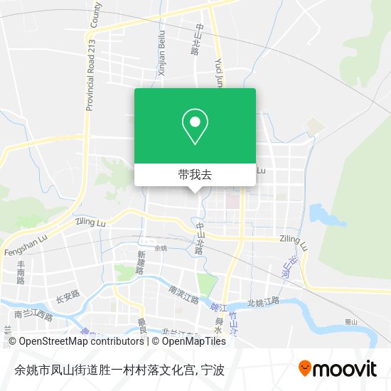 余姚市凤山街道胜一村村落文化宫地图