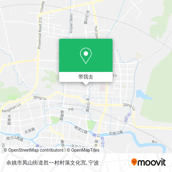 余姚市凤山街道胜一村村落文化宫地图