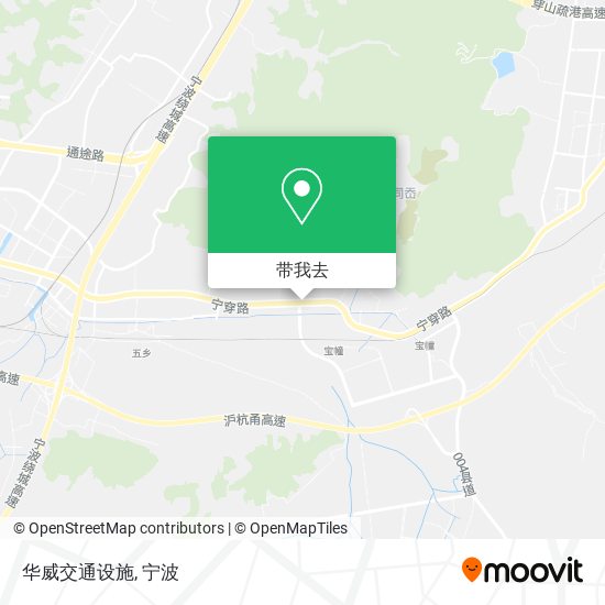 华威交通设施地图