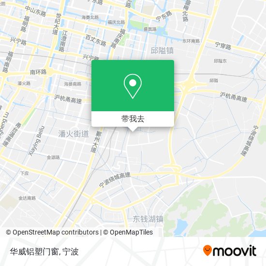 华威铝塑门窗地图