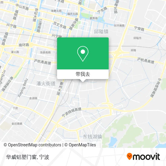 华威铝塑门窗地图
