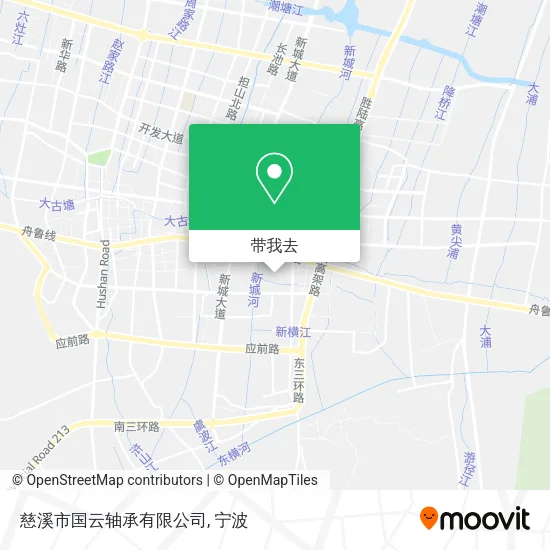 慈溪市国云轴承有限公司地图