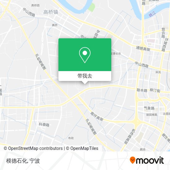 模德石化地图