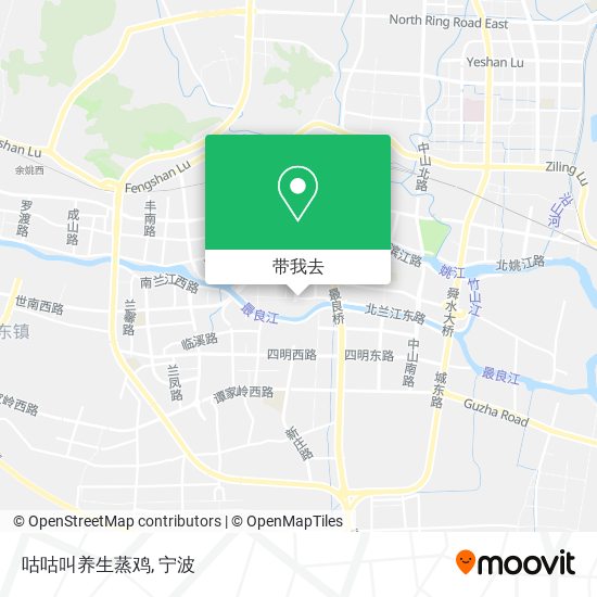 咕咕叫养生蒸鸡地图