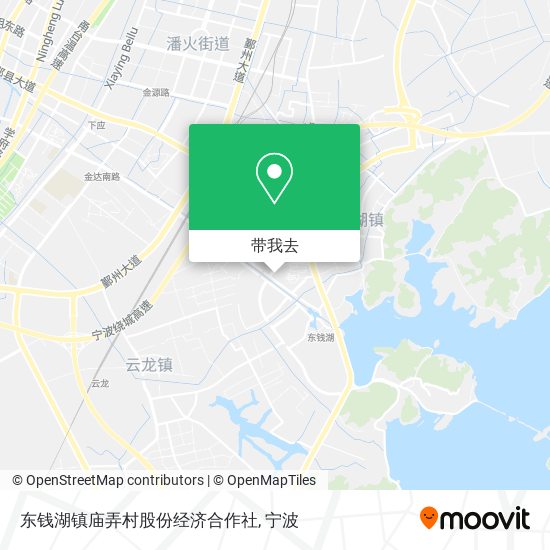 东钱湖镇庙弄村股份经济合作社地图