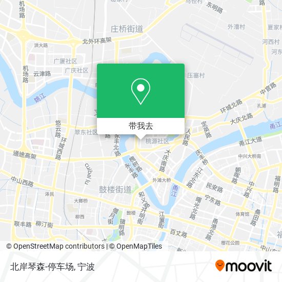 北岸琴森-停车场地图