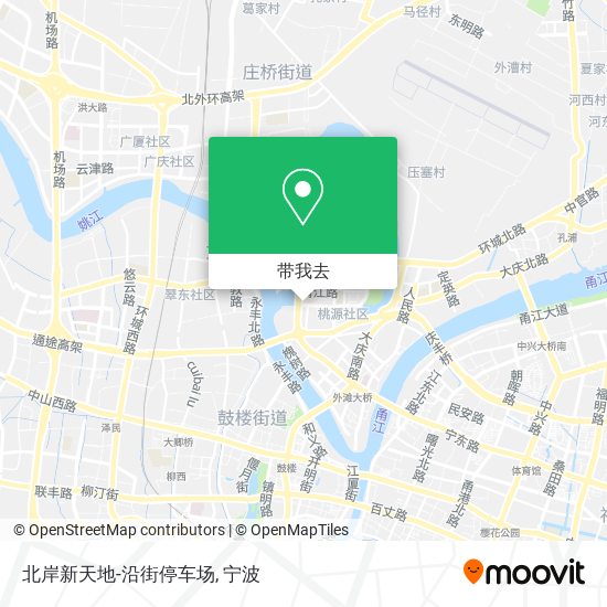 北岸新天地-沿街停车场地图