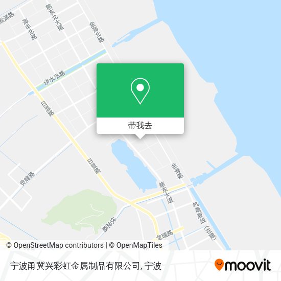 宁波甬冀兴彩虹金属制品有限公司地图