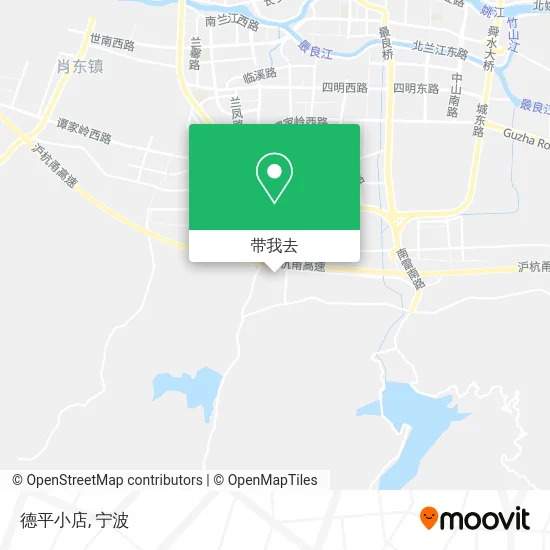 德平小店地图