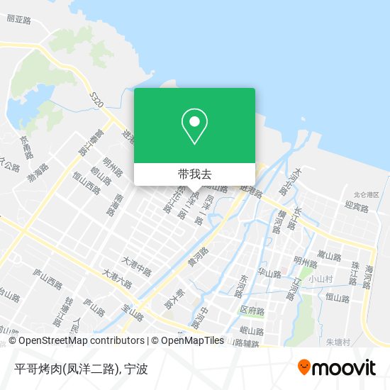 平哥烤肉(凤洋二路)地图