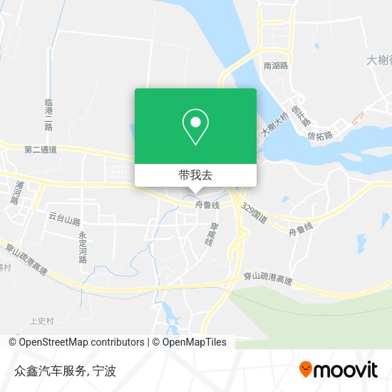 众鑫汽车服务地图