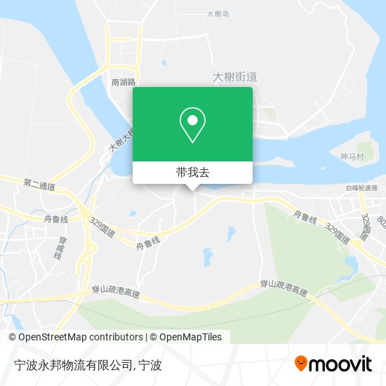 宁波永邦物流有限公司地图