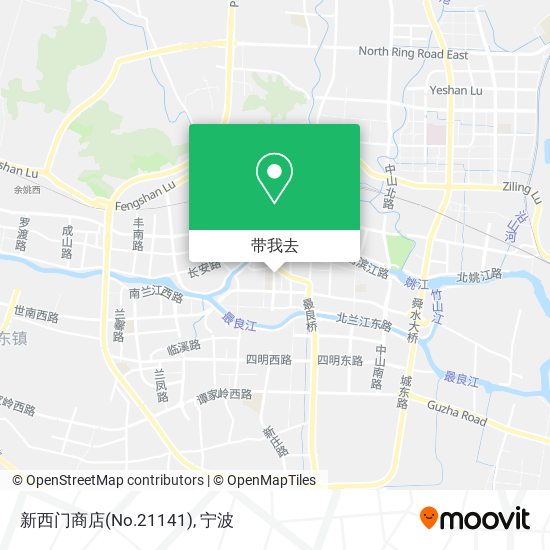 新西门商店(No.21141)地图