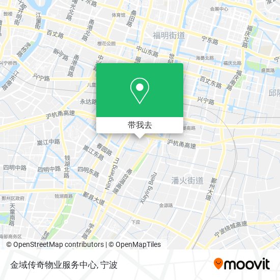金域传奇物业服务中心地图