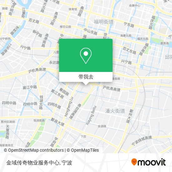 金域传奇物业服务中心地图