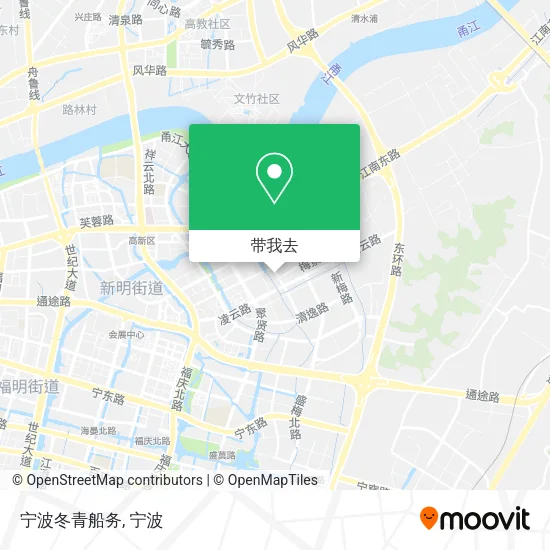 宁波冬青船务地图