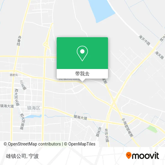 雄镇公司地图