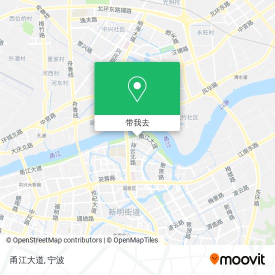 甬江大道地图