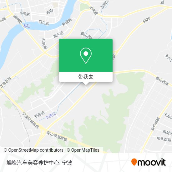 旭峰汽车美容养护中心地图