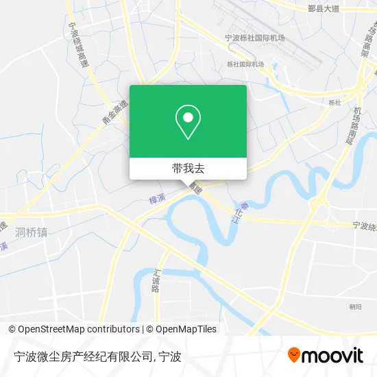 宁波微尘房产经纪有限公司地图