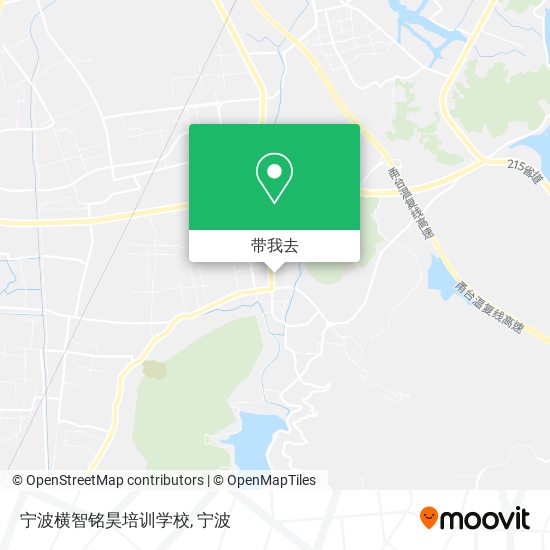 宁波横智铭昊培训学校地图