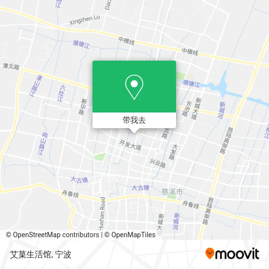 艾菓生活馆地图