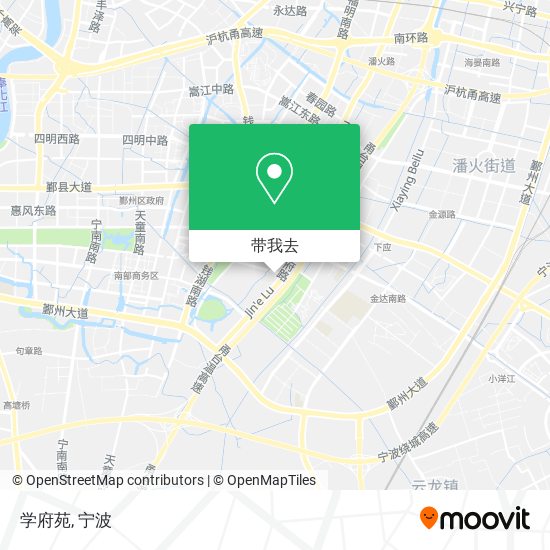 学府苑地图